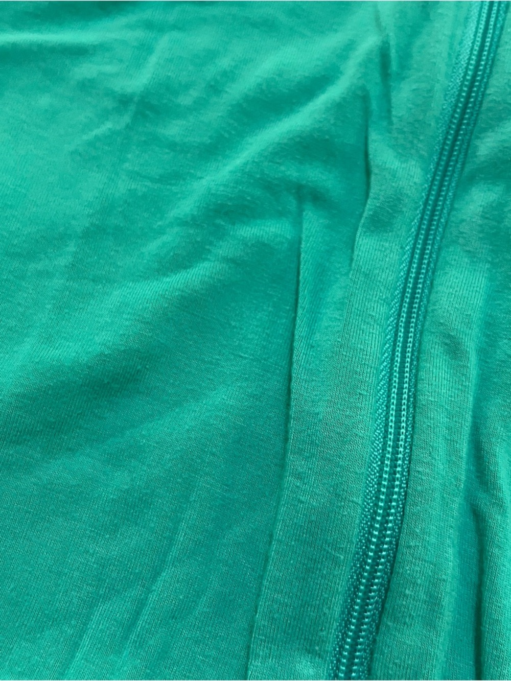 Kyte baby bamboo sleep sack walker romper full zip green large 0.5ToG - Picture 4 of 9